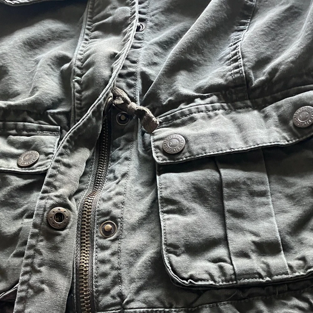Aeropostale Olive Green Outerwear - Picture 5 of 8